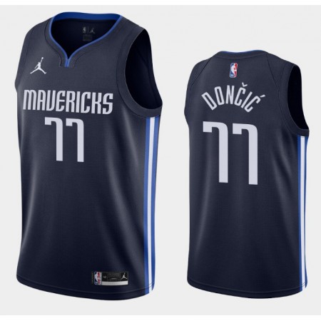 Maillot Basket Dallas Mavericks Luka Dončić 77 2020-21 Jordan Brand Statement Edition Swingman - Homme